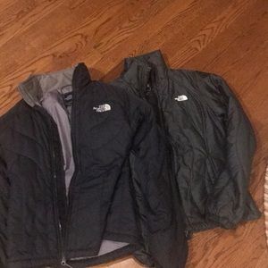 XS black North face jacket